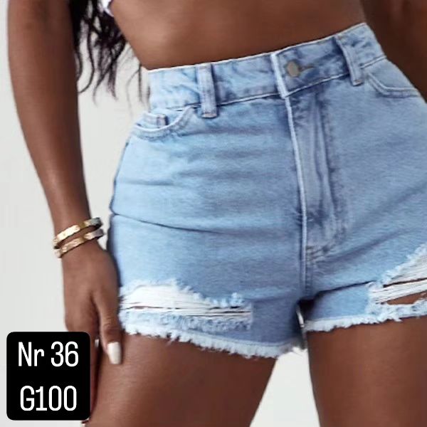 PRETTYLITTLETHING Shape Bleach Wash Ripped Denim Shorts