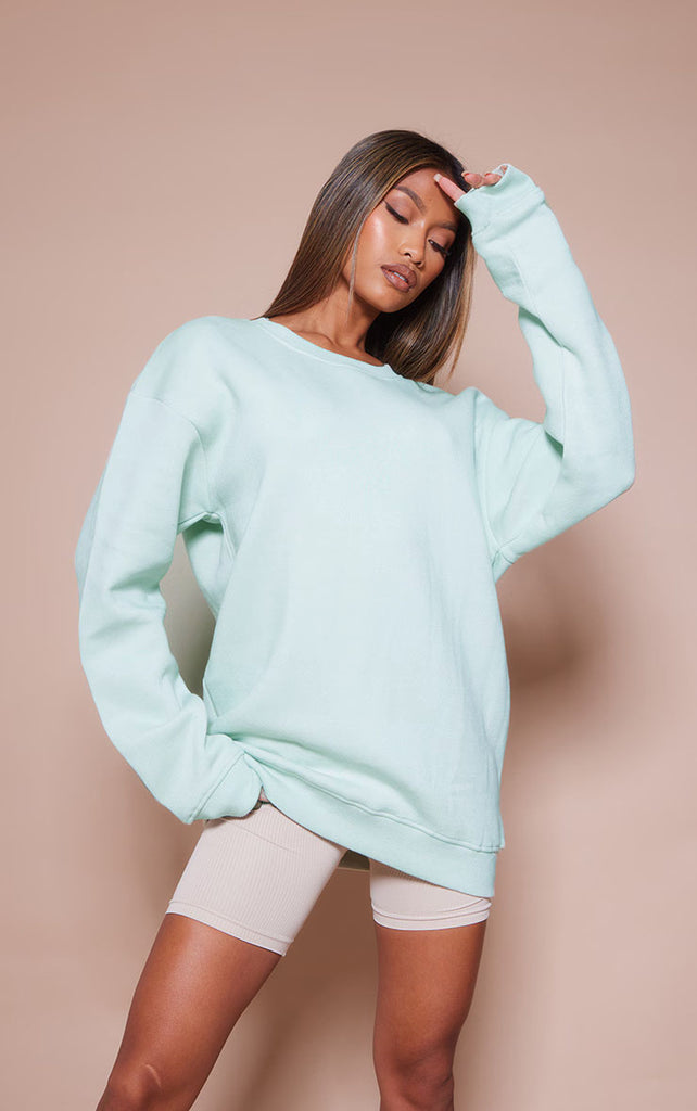 Mint Oversized Sweatshirt